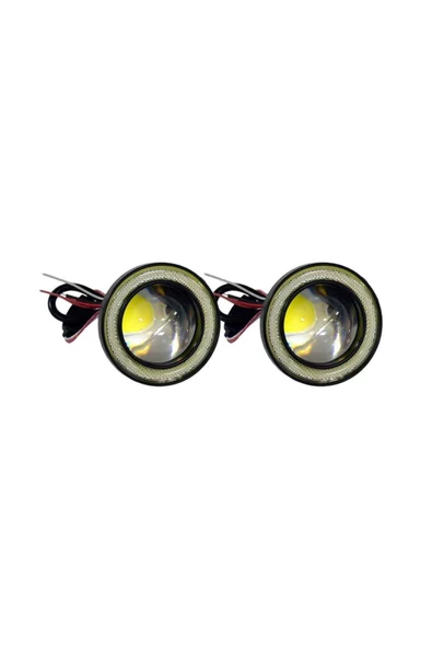 Kgn 90 Mm Mercekli Sis Lambası Angel Cob Neon Beyaz 0806069 ürün görseli 1