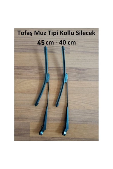 Inwells Iyi Kalite Rbw Doğan Şahin Tofaş Slx Muz Tip Kollu Silecek 2 Adet ürün görseli 1