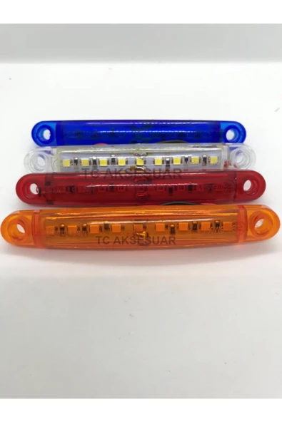 HCD Parmak Led 9 Ledli Far Lamba Emr53 Mavi ( 10 Ad. ) ürün görseli 1