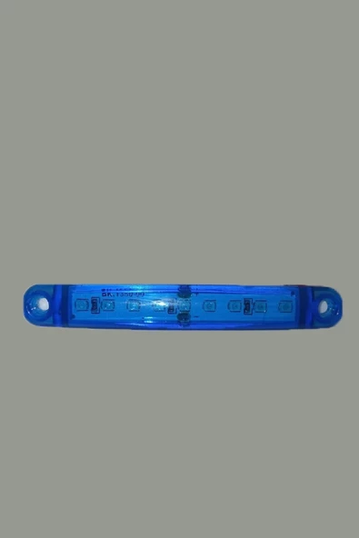 T.A.S. 10 Adet 9 Ledli Parmak Led Lamba 12v Mavi ürün görseli 1