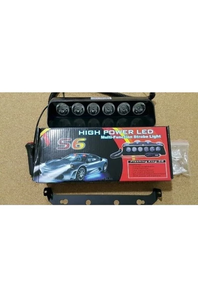 Otoaction S6 Çakar Vantuzlu Çakmaklık Girişli 10 Modlu Profesyonel Çakar S6 Çakar ürün görseli 1