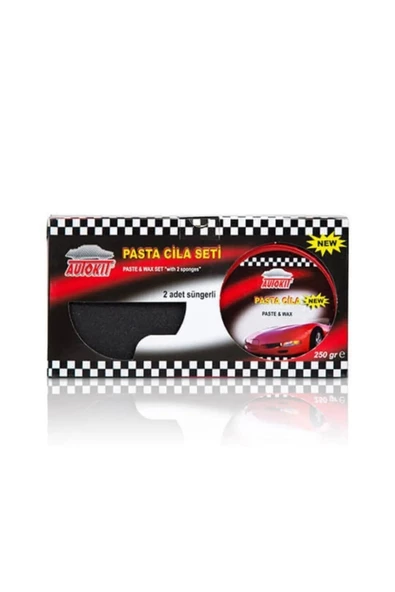 Autokit Auto Kit Pasta Cila Seti 2 Süngerli 300 Gr. ürün görseli 1
