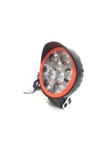 Ars Motosiklet 9 Ledli Sis Çakar Modlu 12v Led Far ürün görseli 1