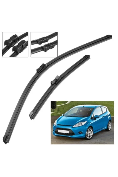 FESAN Ford Fiesta Ön Cam Muz Silecek Takımı 2009--2016 ürün görseli 1