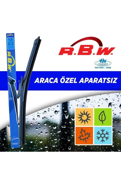Rbw Toyota Chr Uyumlu Muz Silecek Takımı (2016-2021) ürün görseli 1