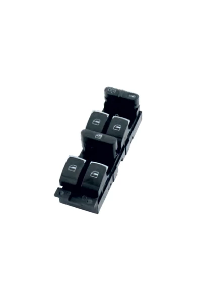KRAW An-412C Cam Açma Kapama Anahtarı Sol Ön Vw/Seat-Bora/Golf 4/Passat/Leon/Toledo ürün görseli 1