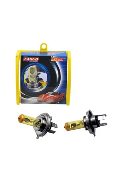 Carub Ampül Süper Sarı Işık H4 12v 100-90w ürün görseli 1