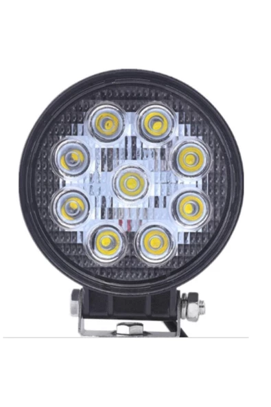 RBZ 9 Led Yuvarlak Off Road Sis Farı Sis Lambası Çalışma Lambası Projektör ürün görseli 1