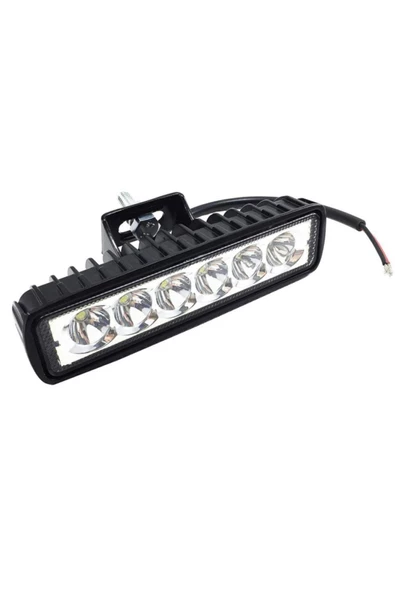 Yağmur Tek Sıra 6 Led Çalışma ve Sis Far Lambası 12 24 Volt ürün görseli 1