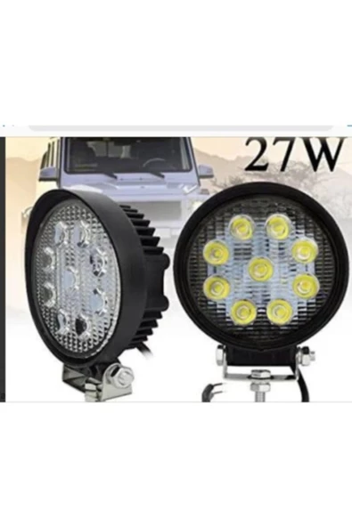 Ars 2 Adet 9 Led Off Road Sis Farı Sis Lambası Gemi Tekne Yat Farı ürün görseli 1