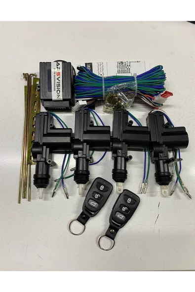 ARSVİSİON AUTO ACCESSORIES Merkezi Kilit Set Uzaktan Kumandalı 4 Motorlu ürün görseli 1