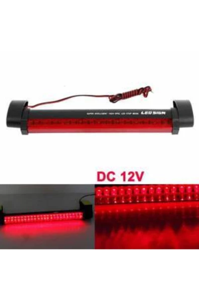 PMX Araç Cam Içi Harici Stop Lambası 32 Ledli Üniversal 12 Volt ürün görseli 1