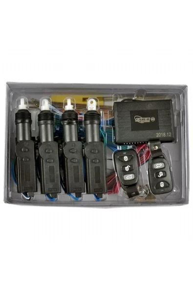 Carub 12V Merkezi Kilit Siyah Kemerli Kumandalı Br4600469 ürün görseli 1