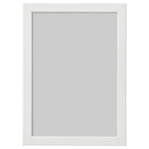 IKEA FISKBO 21X30 CM FOTOĞRAF RESİM ÇERÇEVE BEYAZ - DEKORATİF ürün görseli 1