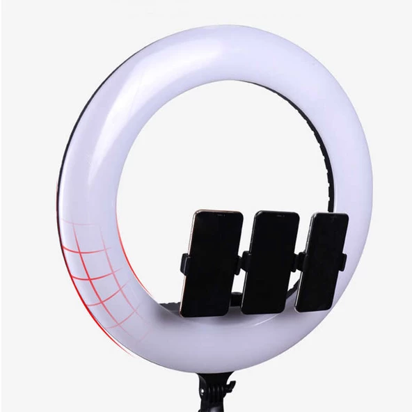 RL-21 Işıklı Telefon Tutucu Ring Light - Resim 2