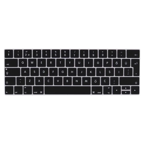 Apple Macbook 15' Pro 2017 A1707  Klavye Koruyucu Silikon Ped ürün görseli 1