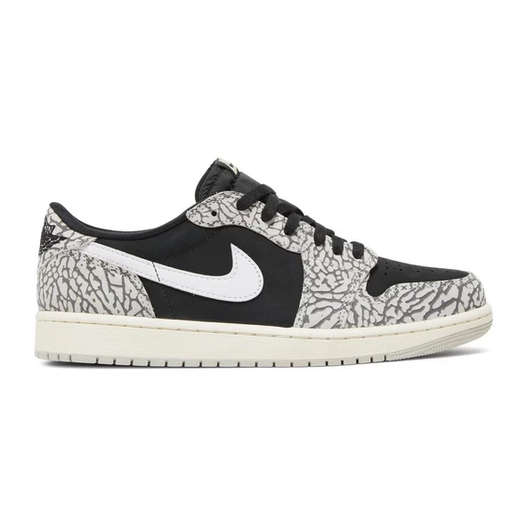 Air Jordan 1 Retro Low OG Black Cement ürün görseli 1