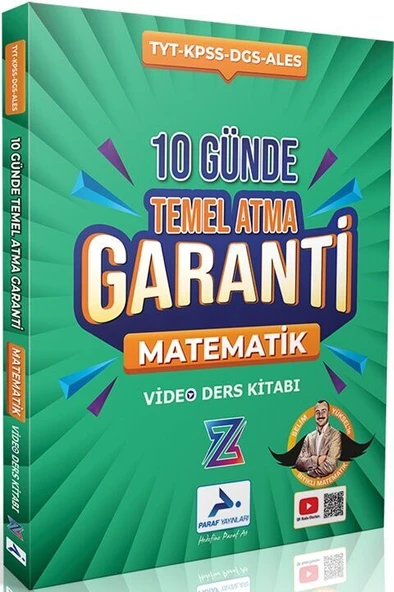 Paraf Yayınları TYT Matematik 10 Günde Temel Atma Garanti Video Ders Kitabı ürün görseli 1