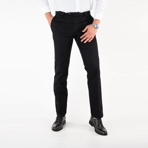 ECER REGULAR FİT ERKEK GABARDİN PANTOLON - Resim 7
