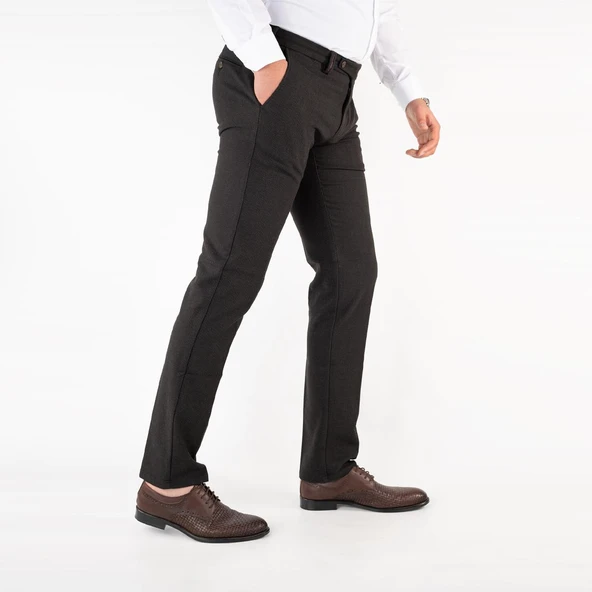 ECER DOKULU REGULAR FİT GABARDİN PANTOLON - Resim 2