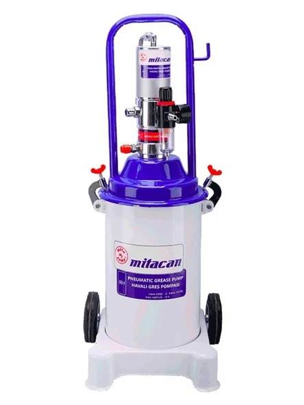 Mitacan MTGP5012 50.1 Havalı Gres Pompası Depolu 12Kg ürün görseli 1