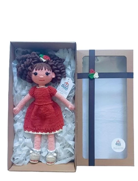 Özlemim Bebek Amigurumi Organik Oyuncak Hediye Seti ürün görseli 1