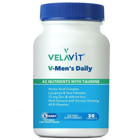V-Mens Daily Takviye Edici Gıda 30 Tablet ürün görseli 1