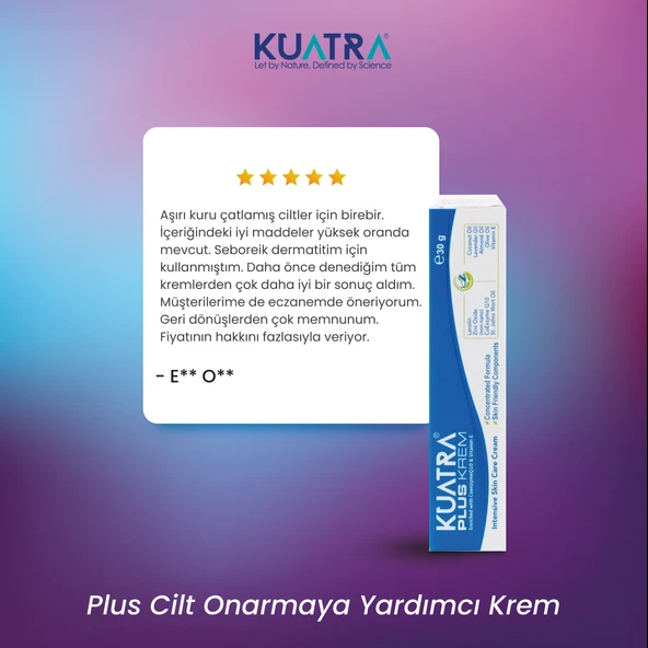 Kuatra Plus Cilt Onarmaya Yardımcı Krem 30 ml - Resim 11