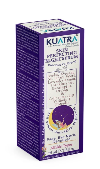 Kuatra Skin Perfecting  'Night' Serum (cildi onarmaya ve cildi kusursuzlaştırmaya yardımcı gece serumu) ürün görseli 1