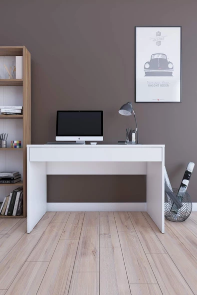 Dienni Çiğli Çekmeceli Çalışma Masası 112x60x72 ürün görseli 1
