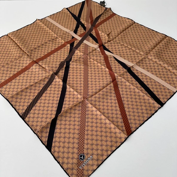 Vissona Twill İpek Eşarp IPK3612 ürün görseli 1