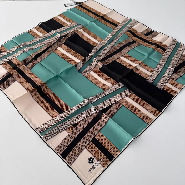 Vissona Twill İpek Eşarp IPK4004 ürün görseli 1