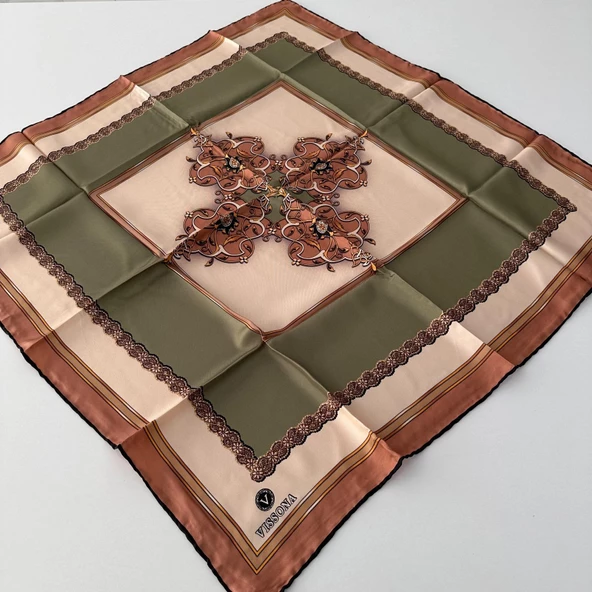 Vissona Twill İpek Eşarp IPK4505 ürün görseli 1