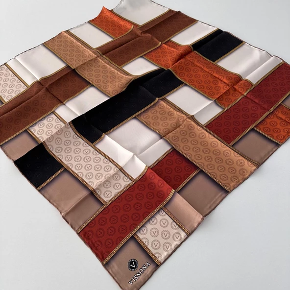 Vissona Twill İpek Eşarp IPK4302 ürün görseli 1