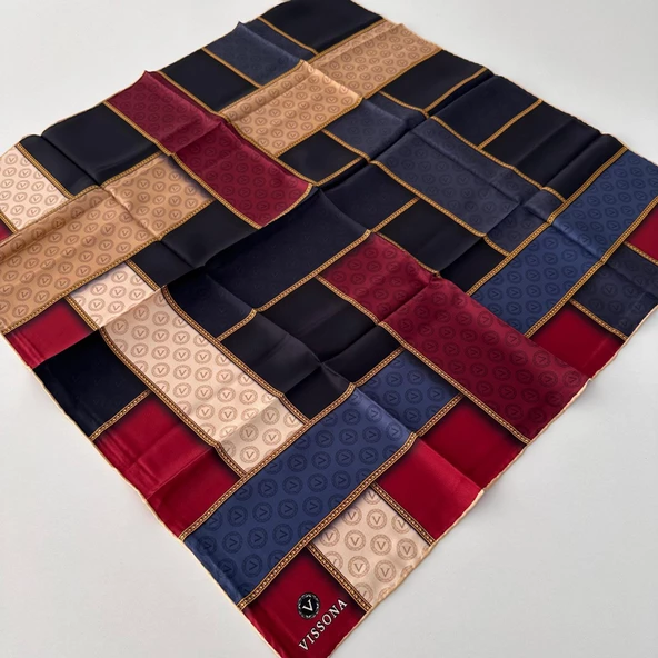Vissona Twill İpek Eşarp IPK4306 ürün görseli 1