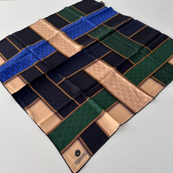 Vissona Twill İpek Eşarp IPK4307 ürün görseli 1