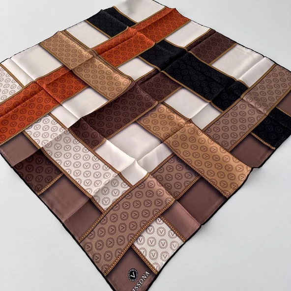 Vissona Twill İpek Eşarp IPK4305 ürün görseli 1
