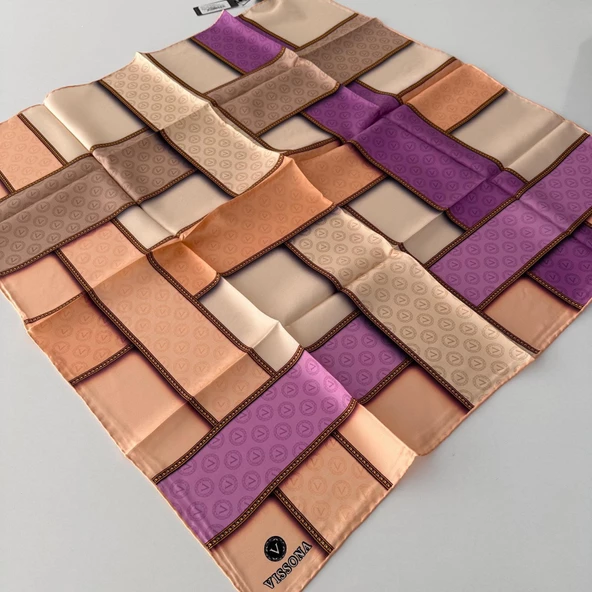Vissona Twill İpek Eşarp IPK4312 ürün görseli 1