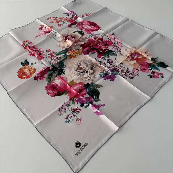 Vissona Twill İpek Eşarp IPK4402 ürün görseli 1