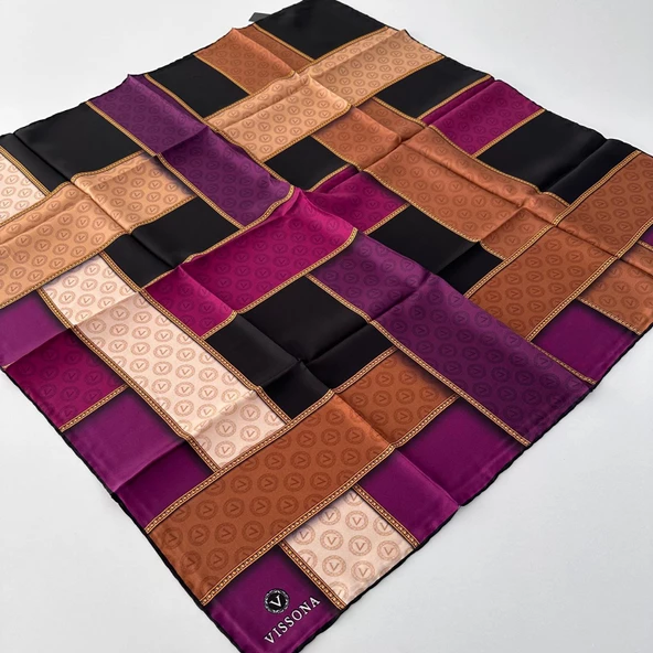 Vissona Twill İpek Eşarp IPK4310 ürün görseli 1