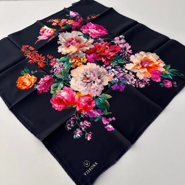 Vissona Twill İpek Eşarp IPK4404 ürün görseli 1