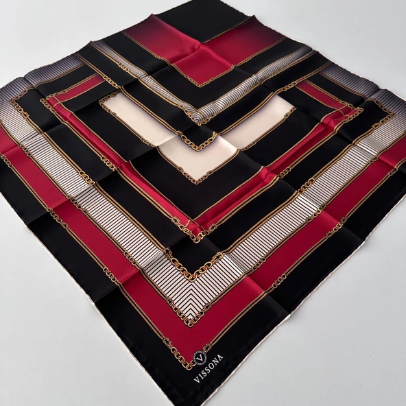 Vissona Twill İpek Eşarp IPK5302 ürün görseli 1
