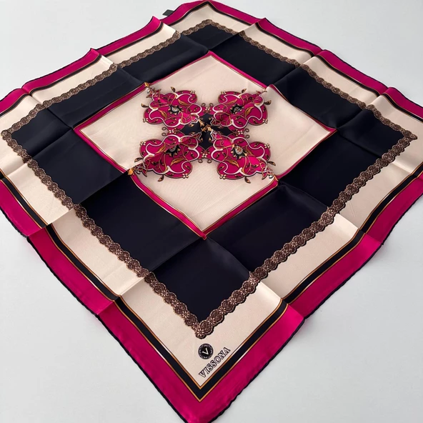 Vissona Twill İpek Eşarp IPK4509 ürün görseli 1