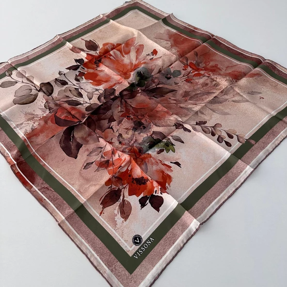 Vissona Twill İpek Eşarp IPK4605 ürün görseli 1
