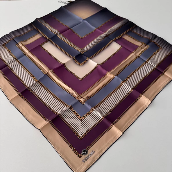 Vissona Twill İpek Eşarp IPK5306 ürün görseli 1