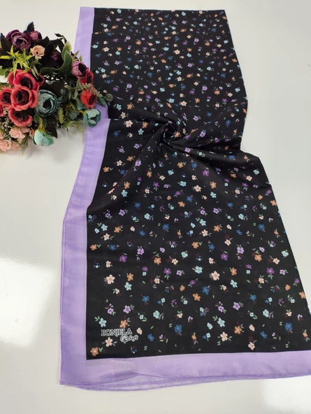 Yazlık İnce Bonjela Sport Desenli Pamuklu Şal LBS0301 ürün görseli 1