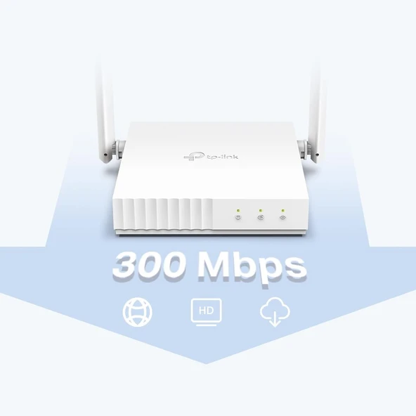 TP-LINK TL-WR844N 300MBPS ÇOKLU MOD WIFI ROUTER ürün görseli 1