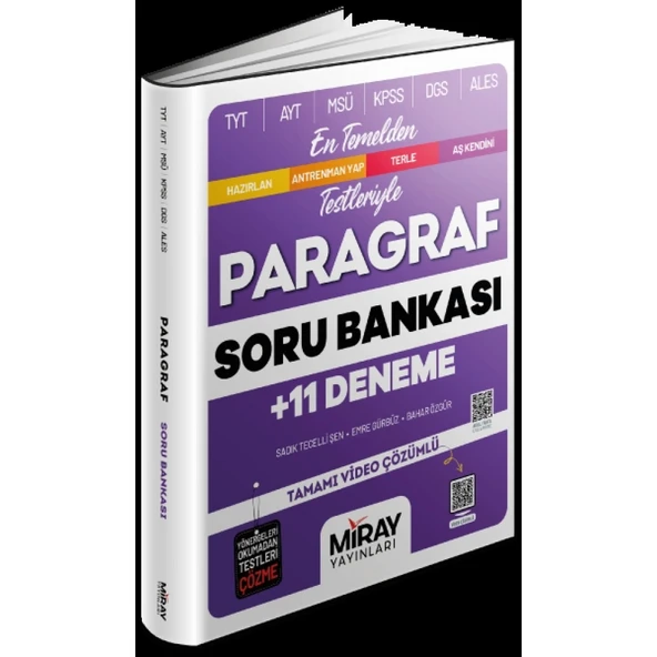 Miray TYT Paragraf Soru Bankası ürün görseli 1