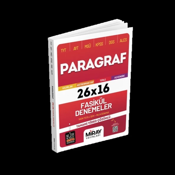 Miray TYT Paragraf 16 Deneme ürün görseli 1