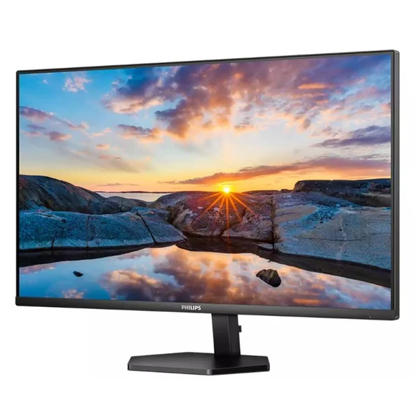31.5 PHILIPS 32E1N3100LA/00 1MS 75MHZ 1XVGA 2XHDMI FHD 1920X1080 HOPARLÖR FLICKER-FREE VESA SİYAH ürün görseli 1